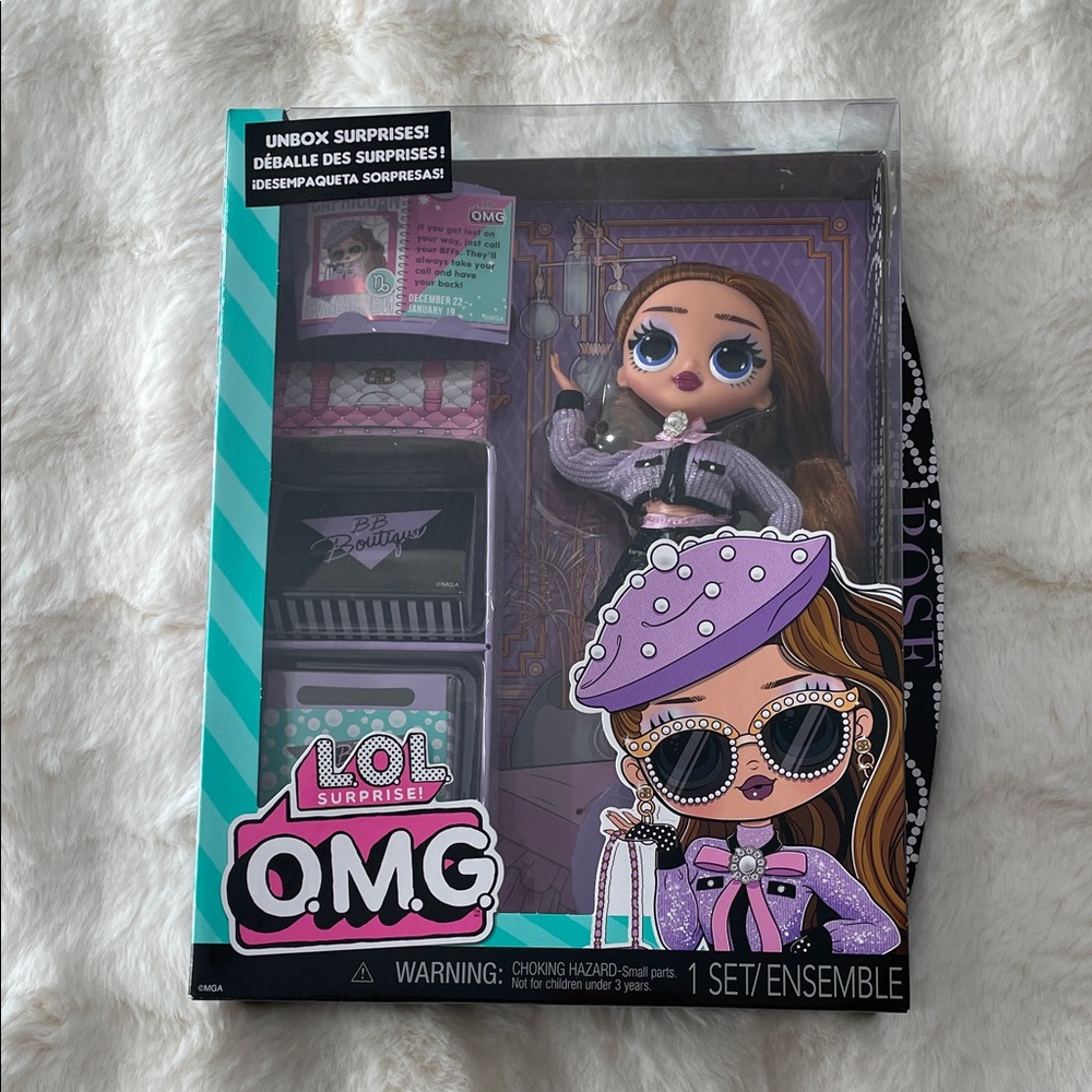 L.O.L. Surprise! O.M.G. Doll with Purple and Black Outfit